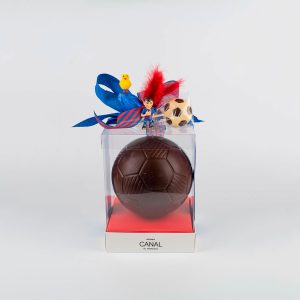 Pilota de xocolata negra