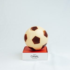 Pilota de xocolata blanca